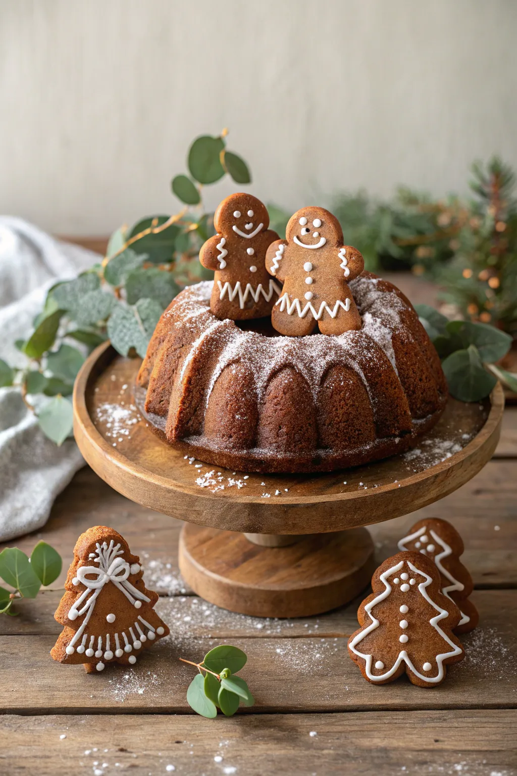 Elevate your holiday baking with this elegant gingerbread bundt cake, a perfect blend of tradition and style.