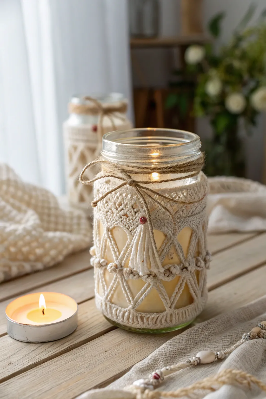 Transform your space with charming decorative mason jars, perfect for adding a touch of minimalist elegance.