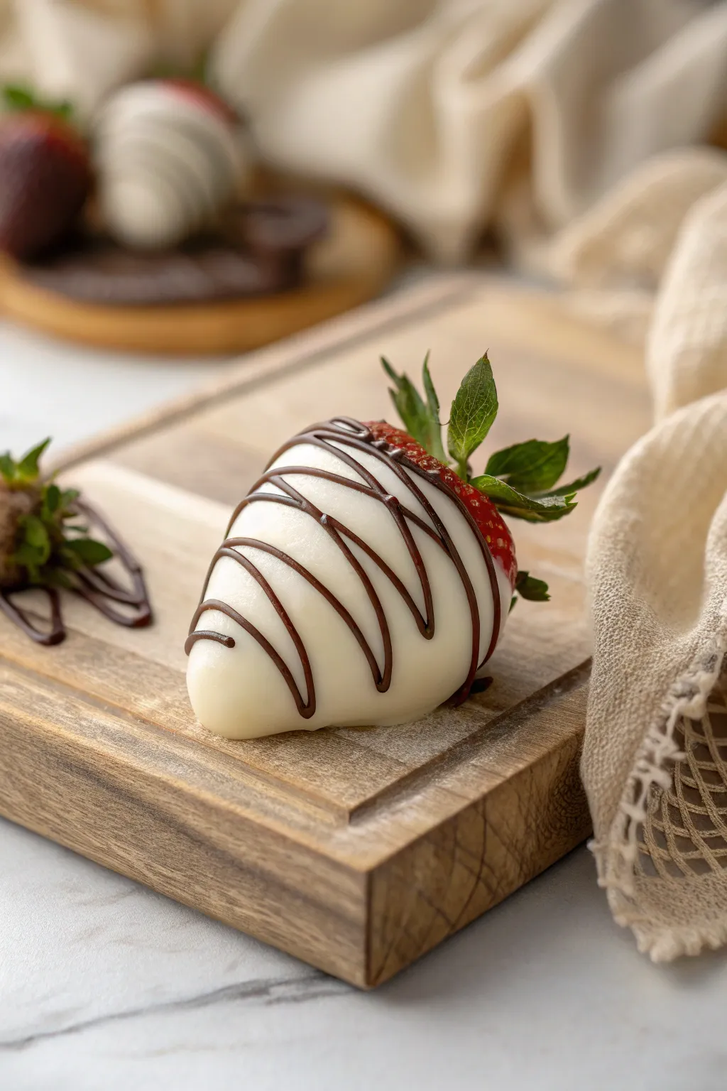 Chill your Halloween with these artful Skeleton Strawberries, where simplicity meets spooky sophistication.