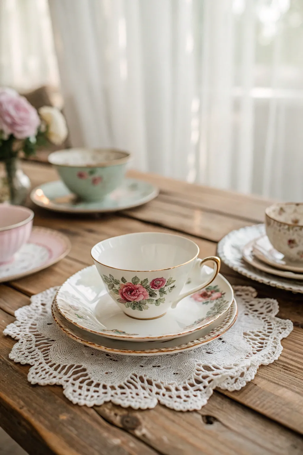 Step into timeless elegance with a vintage tea party, where every sip is a cherished memory. 🍵✨ #BridalShowerIdeas #VintageTeaParty