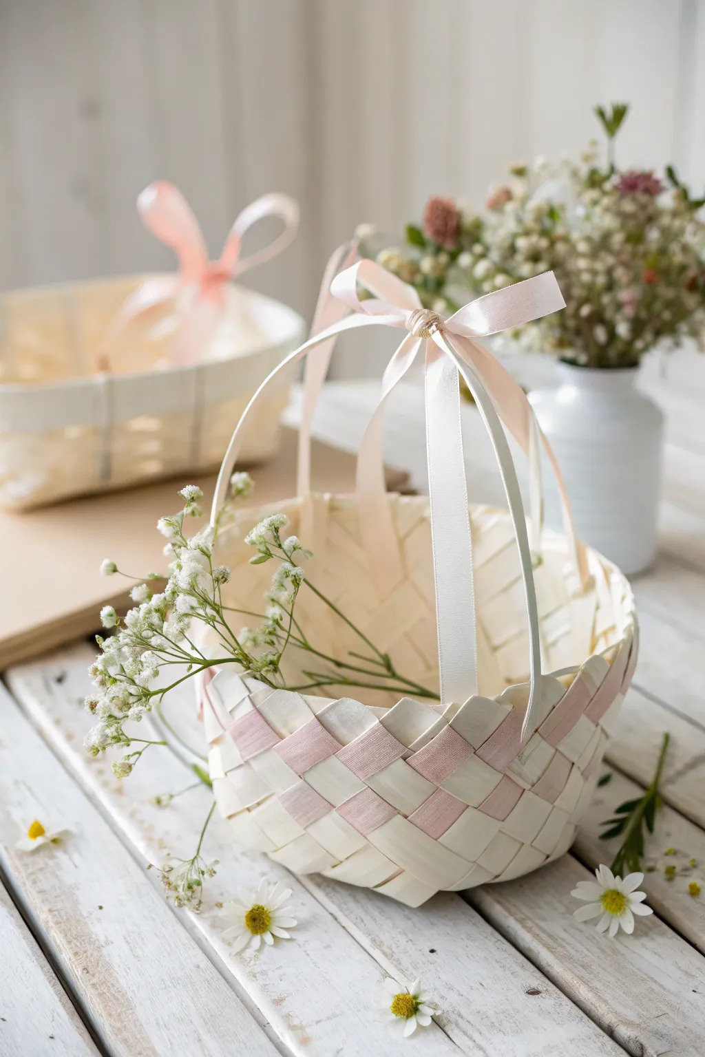Elegance in simplicity: Craft your own sustainable May Day basket with just a paper plate!