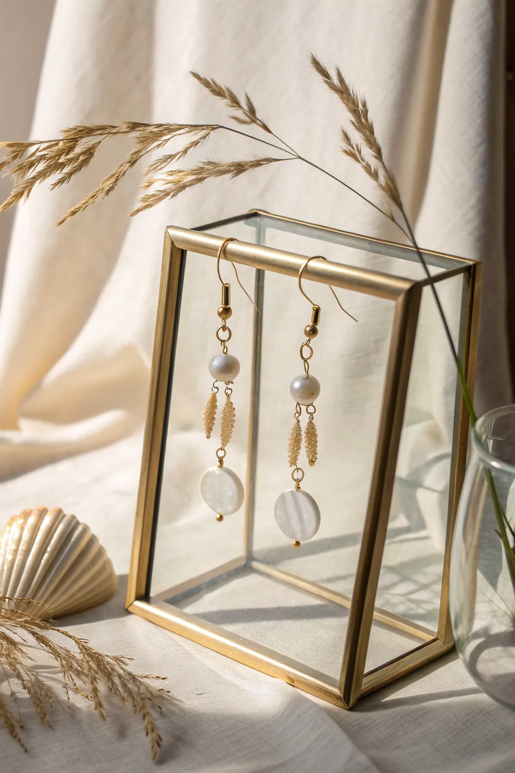 Elevate your earring display with a touch of modern elegance and minimalist charm.