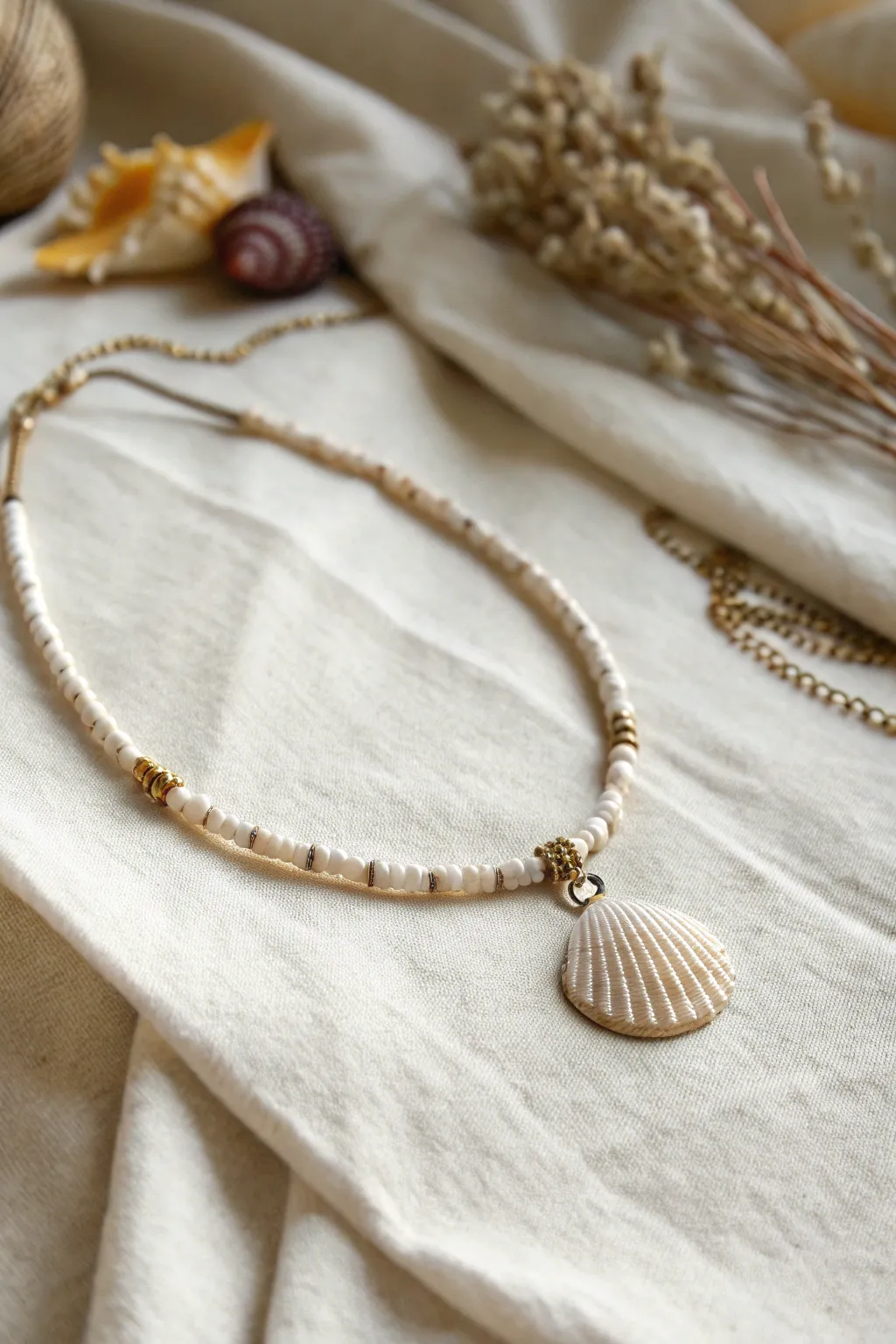 Tell your story with a charm: A minimalist choker with a personal touch.