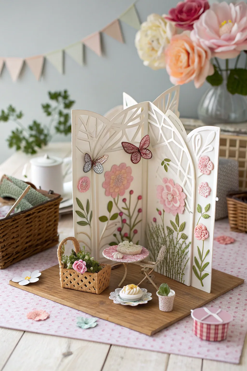 Bring summer's charm to life with a pop-up garden party card—where simplicity meets enchanting beauty.