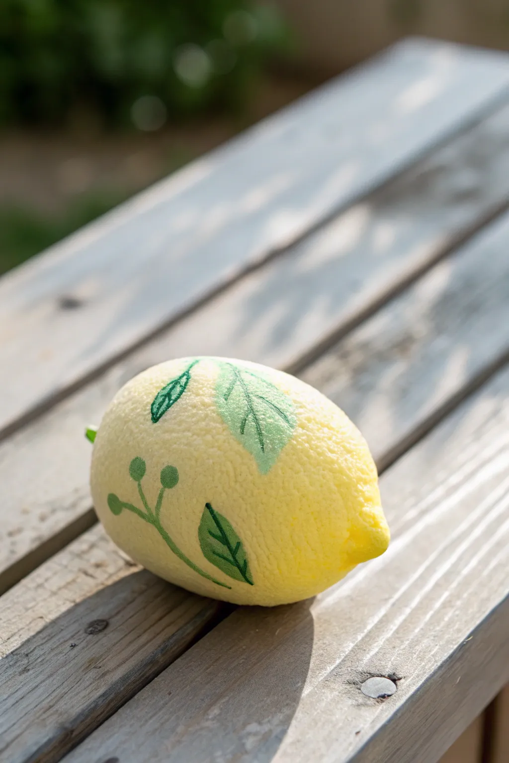 Bring a touch of sunshine and freshness to your space with a lemon-scented squishy!