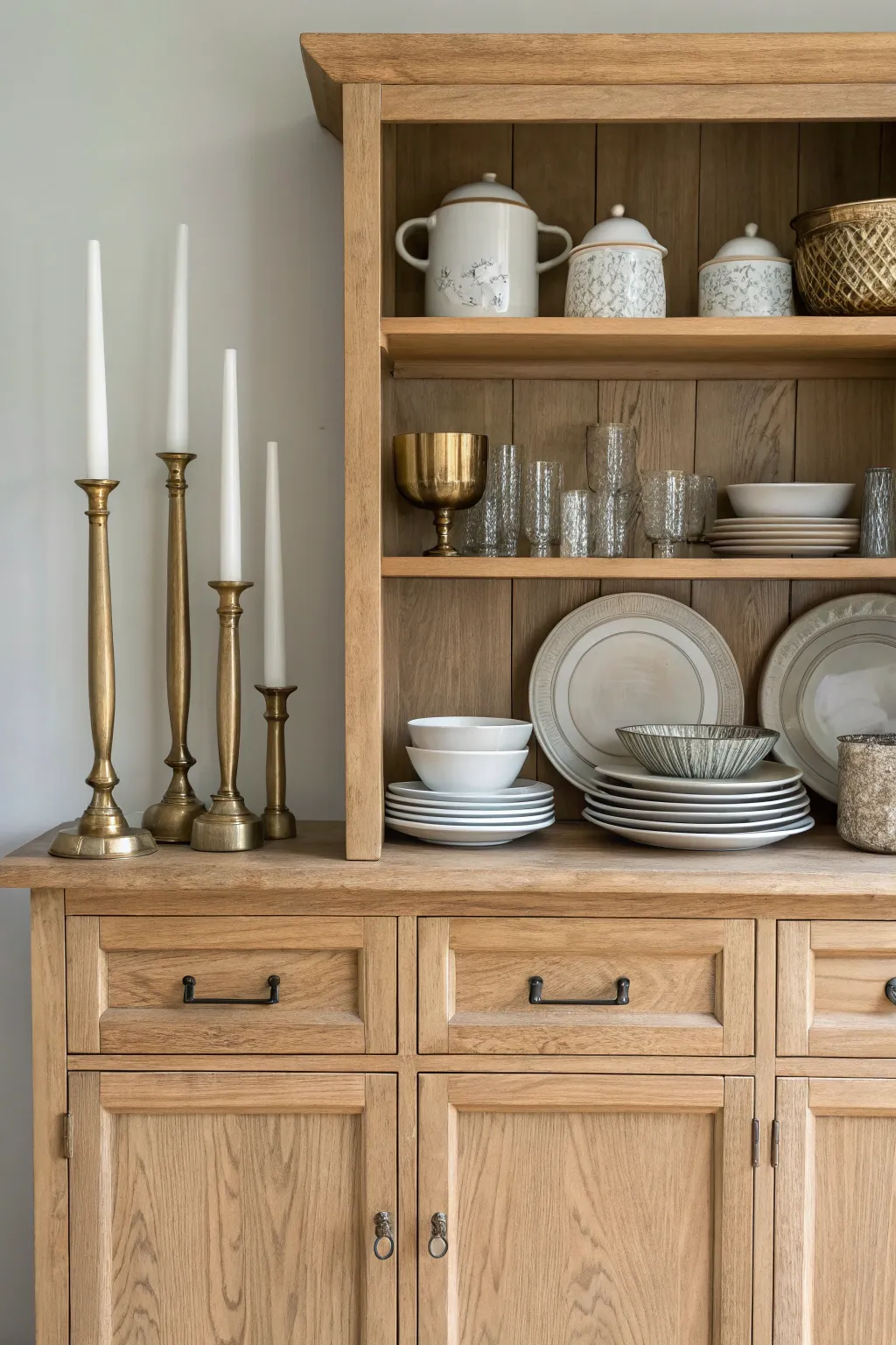 Discover the charm of eclectic elegance with a mix of antique and modern treasures.