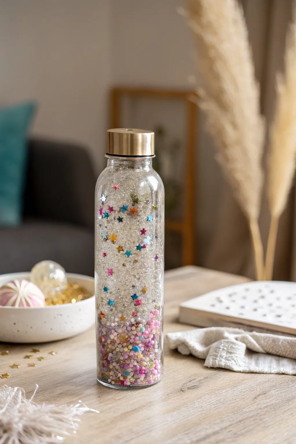 Crafted to Mesmerize: A Simple Yet Beautiful DIY Sensory Bottle