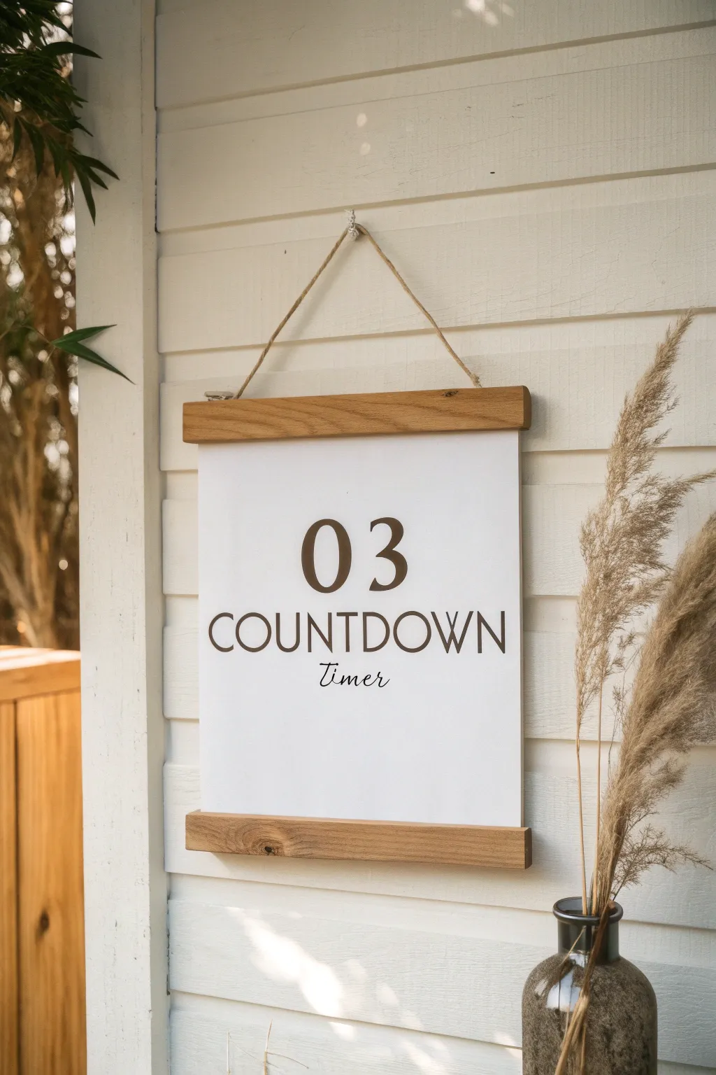 Counting down to creativity: Elevate your event with minimalist elegance.