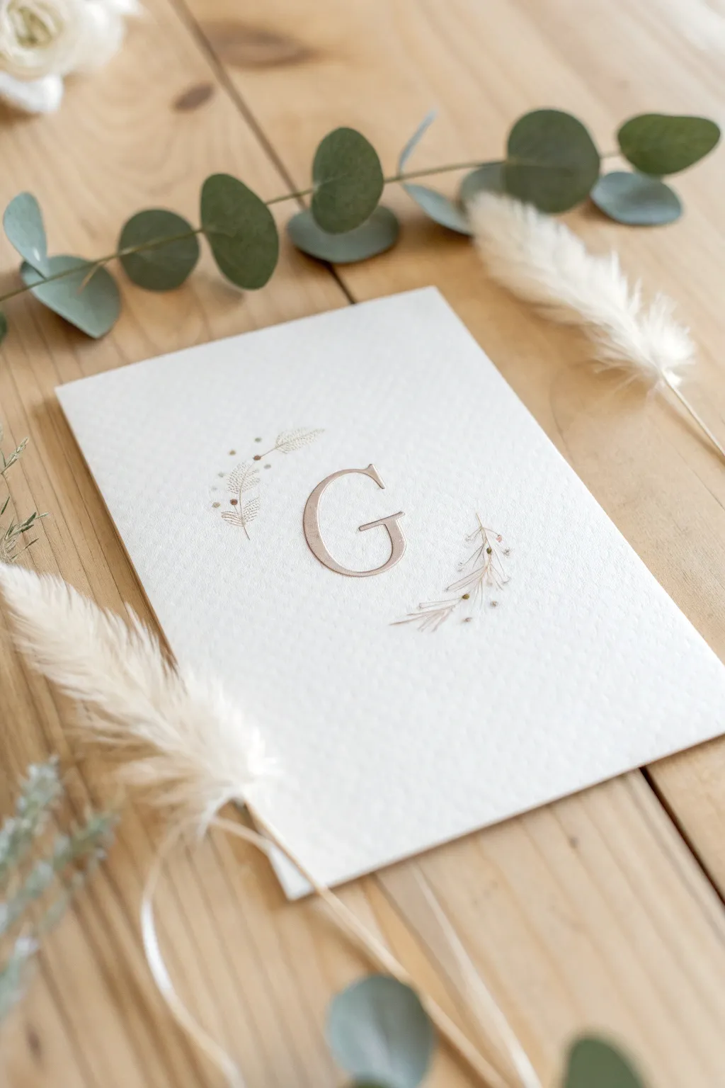 Add a touch of sparkle to your lettering with glitter accents for a charming, festive look.