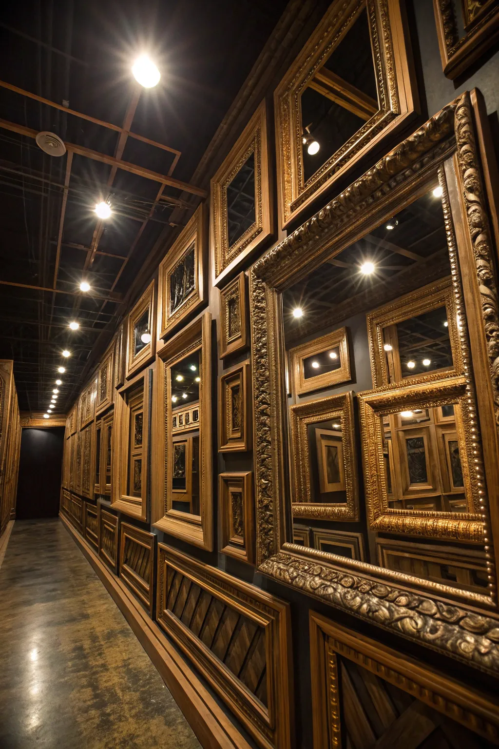 Navigate the intricate reflections of the mirror maze and let the light guide your path.