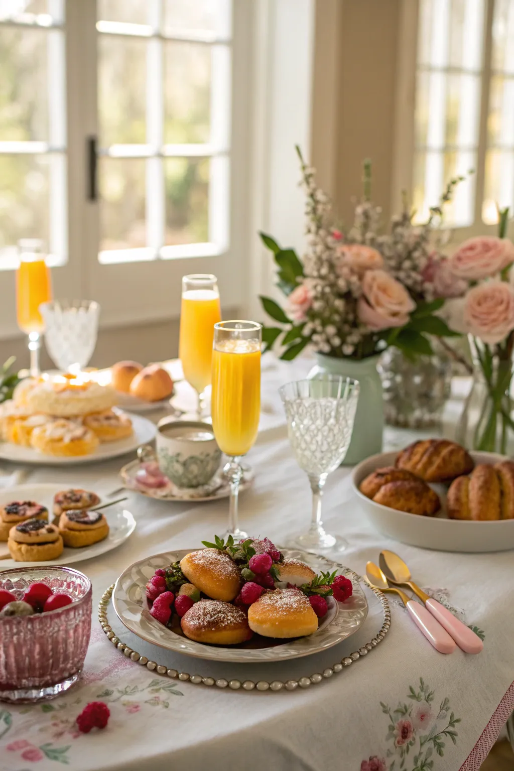 A delightful brunch with the besties for a 50th birthday celebration.
