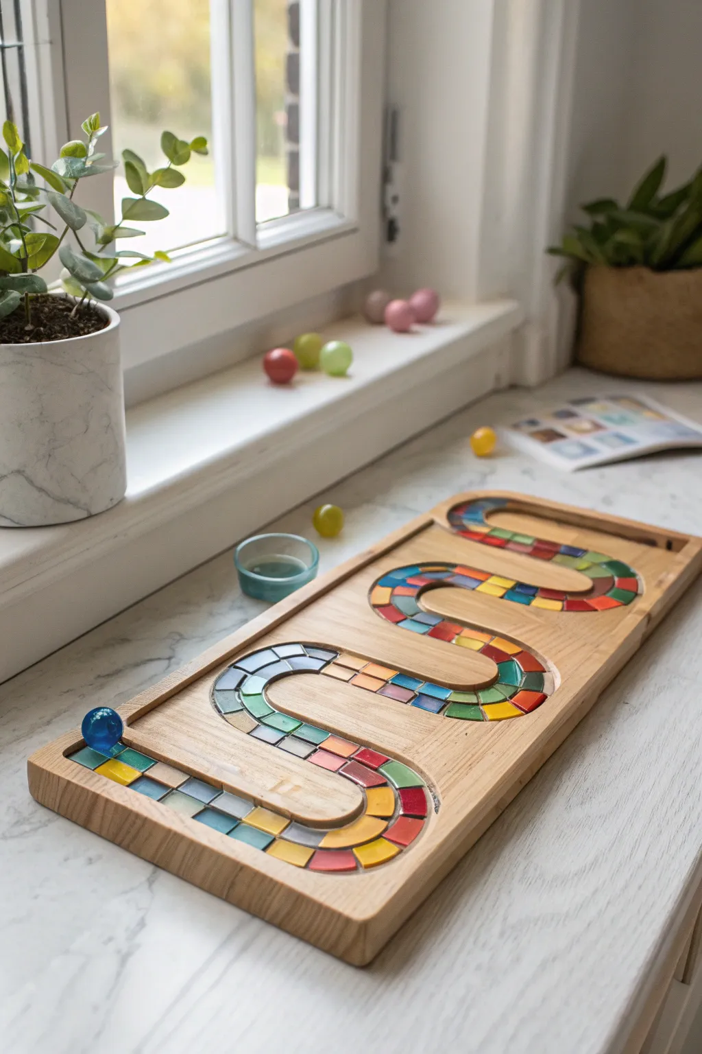 Explore the wonders of a magnetic maze: where creativity meets coordination.