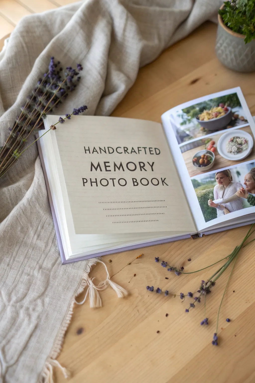 Preserve delicious memories with a recipe photo book that warms the heart.