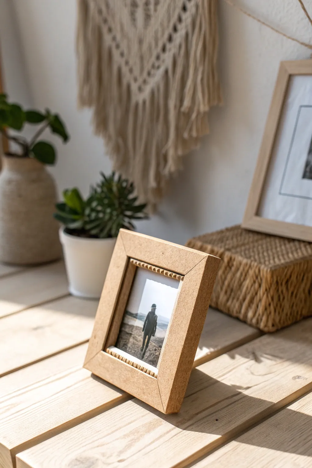 Embrace simplicity with these charming miniature photo frames—perfect for adding a personal touch to your space.