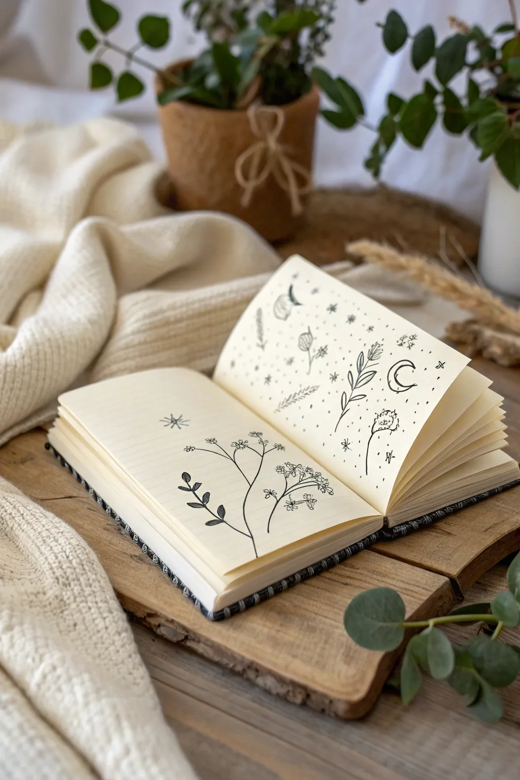 Embrace spontaneous creativity with a tiny doodle book for stress relief and inspiration.