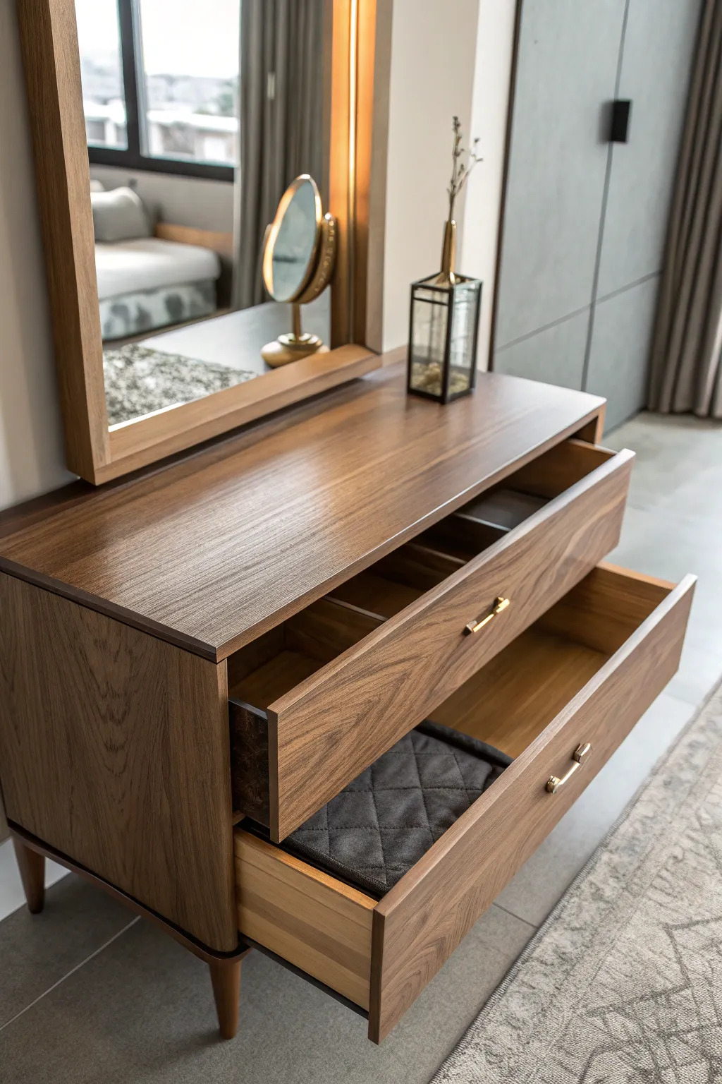 Elevate your space with a mirror backdrop: where craftsmanship meets glamour.