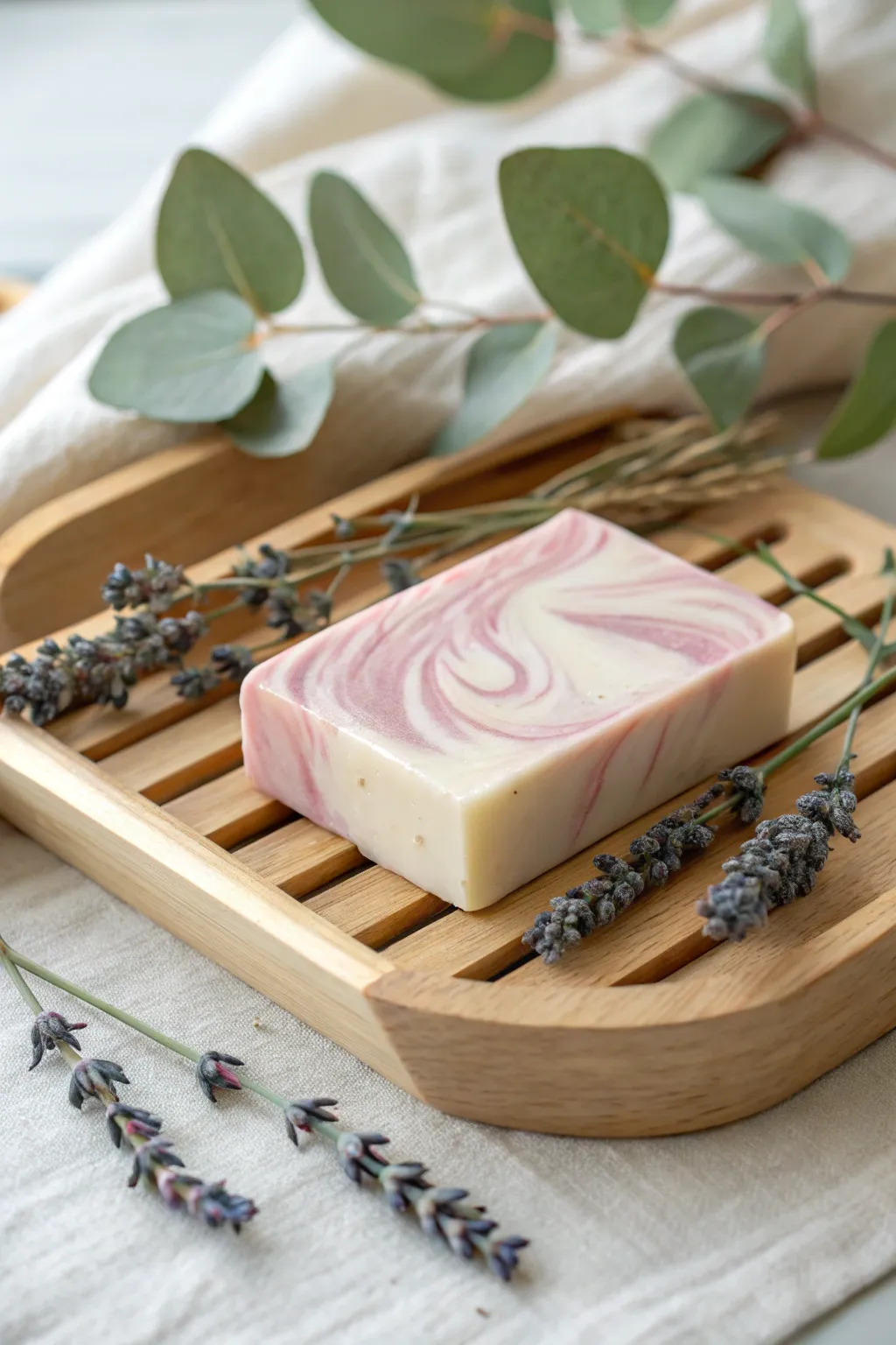 Indulge in the luxury of handcrafted simplicity with a bespoke soap bar—perfect for pampering mom this Mother's Day.