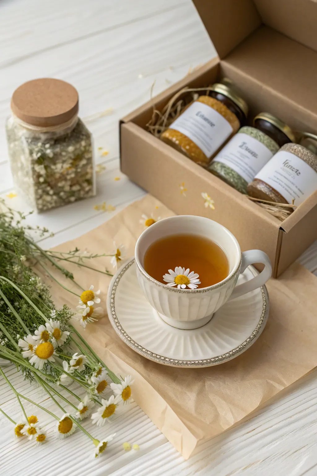 Gift the soothing embrace of nature with this herbal wellness box, perfect for a serene Mother's Day.
