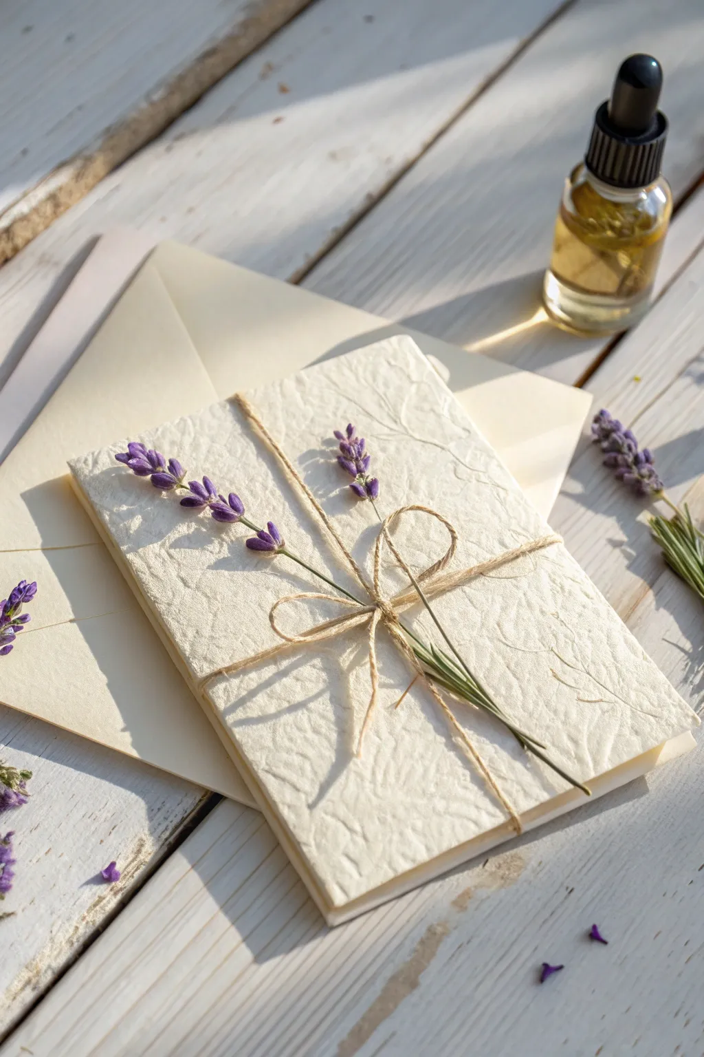 Elevate Mother's Day with a scented card that delights the senses—a perfect blend of minimalism and natural beauty.