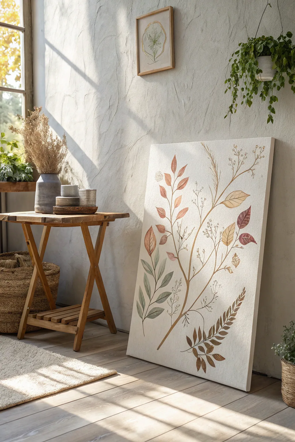 Embrace the beauty of nature with this exquisitely crafted canvas, perfect for a serene and stylish Mother's Day gift.