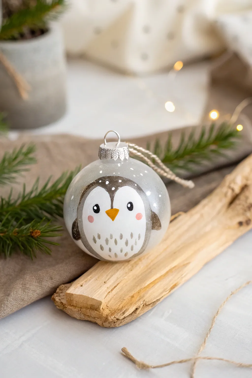 Bring joy to your decor with these charming hand-painted animal ornaments, perfect for adding a touch of whimsy and elegance to your minimalist space.