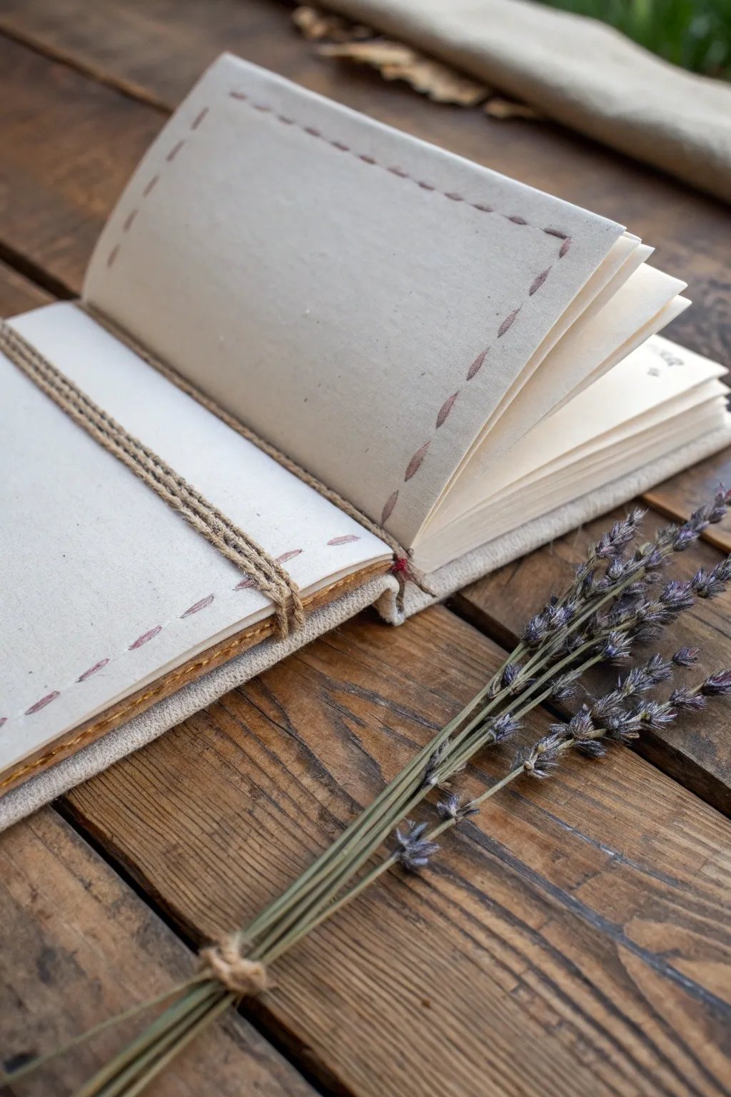 Capture your thoughts in a handmade journal that speaks of elegance and simplicity.