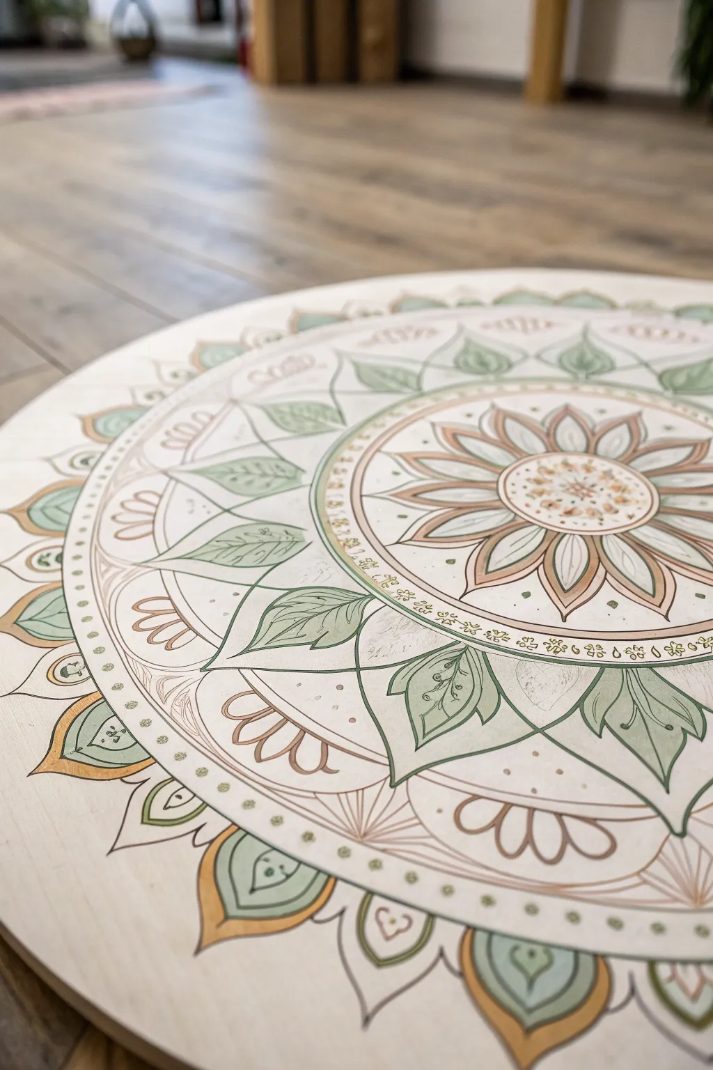 Embrace gratitude with a personalized mandala that celebrates the beauty in simplicity and the warmth of appreciation.