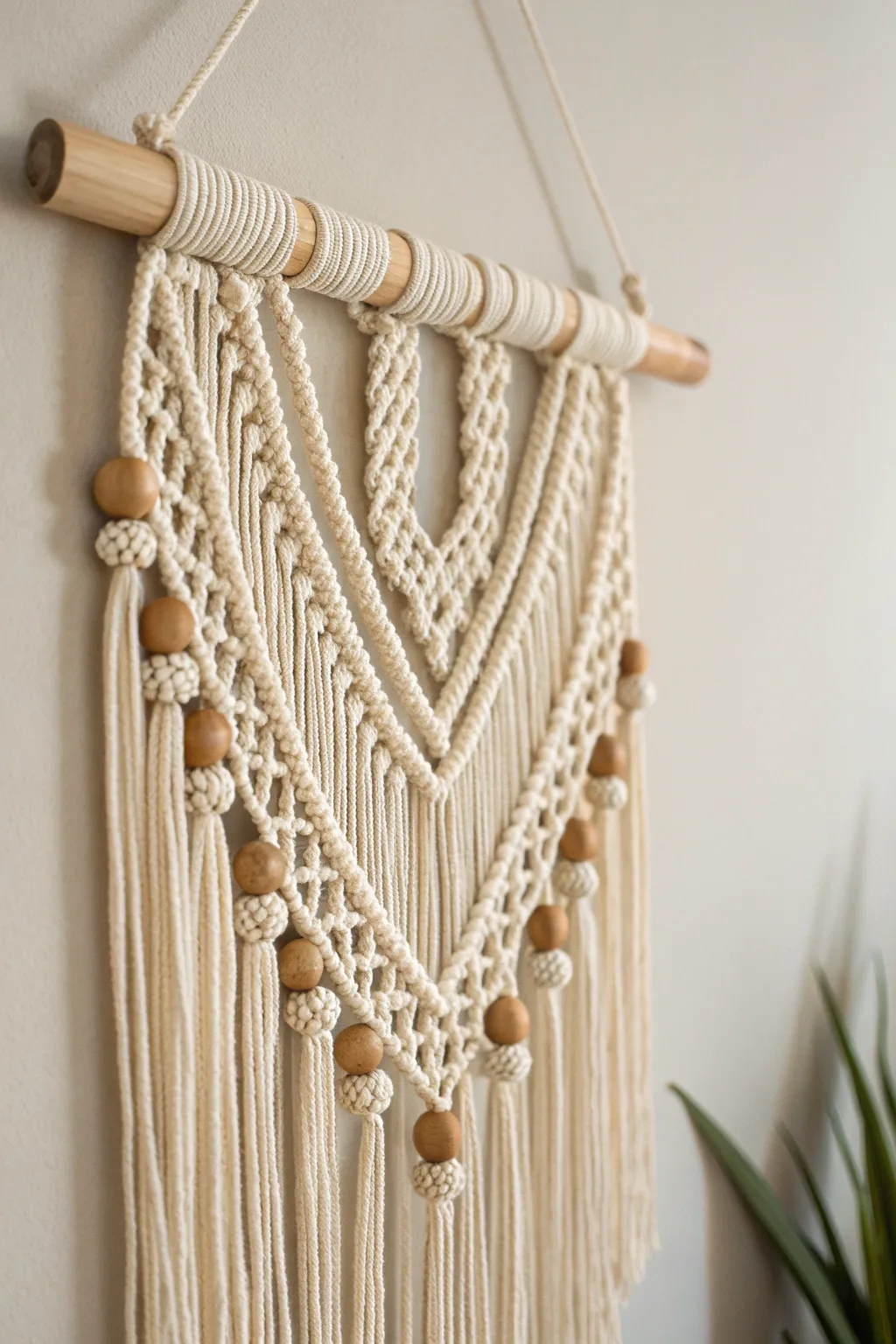 Elevate your space with handcrafted macramé elegance.