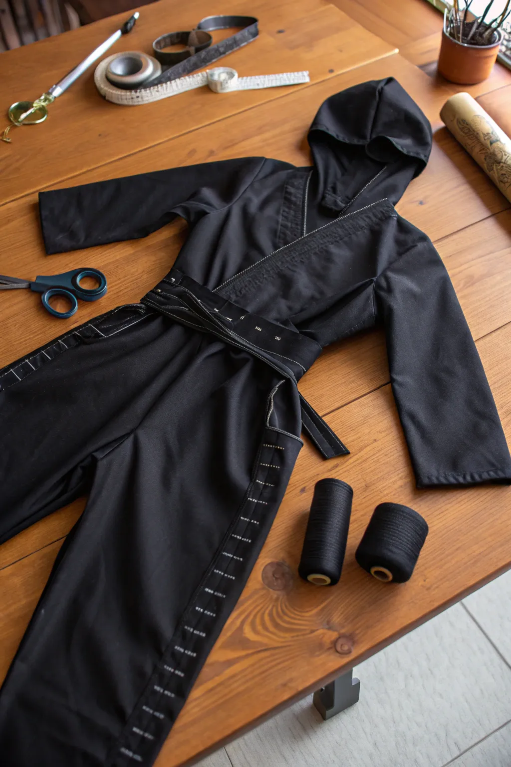 Craft the ultimate ninja look with this DIY costume set, perfect for unleashing creativity and stealthy adventures.