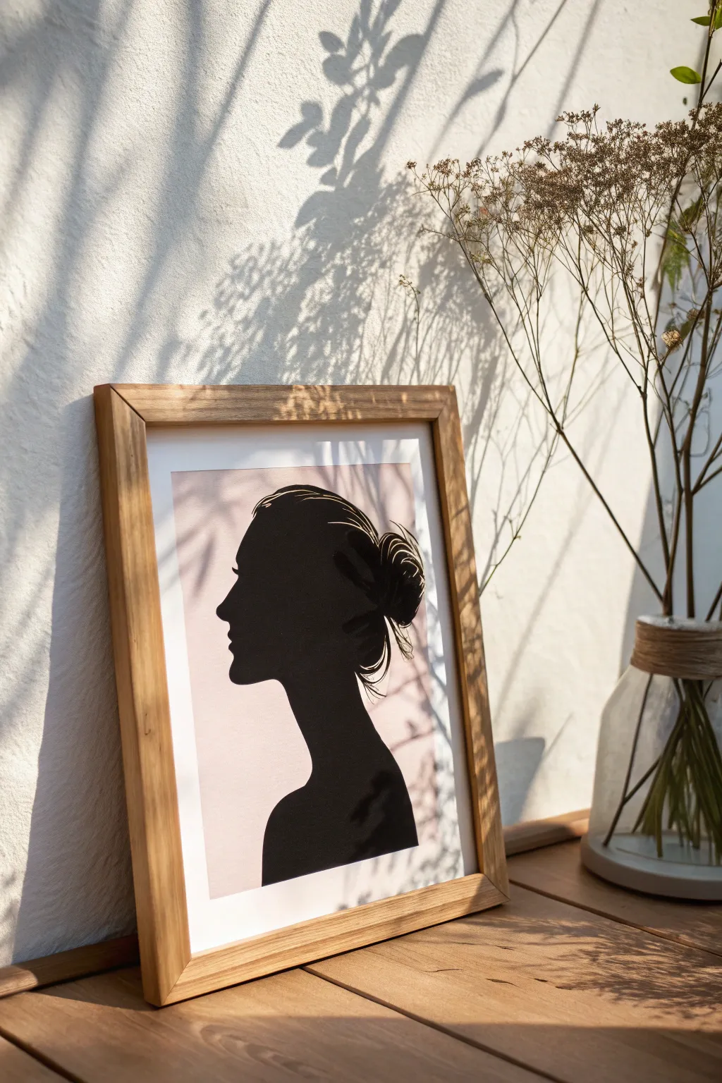 Capture the essence of loved ones with minimalist silhouette portraits, where simplicity meets elegance.