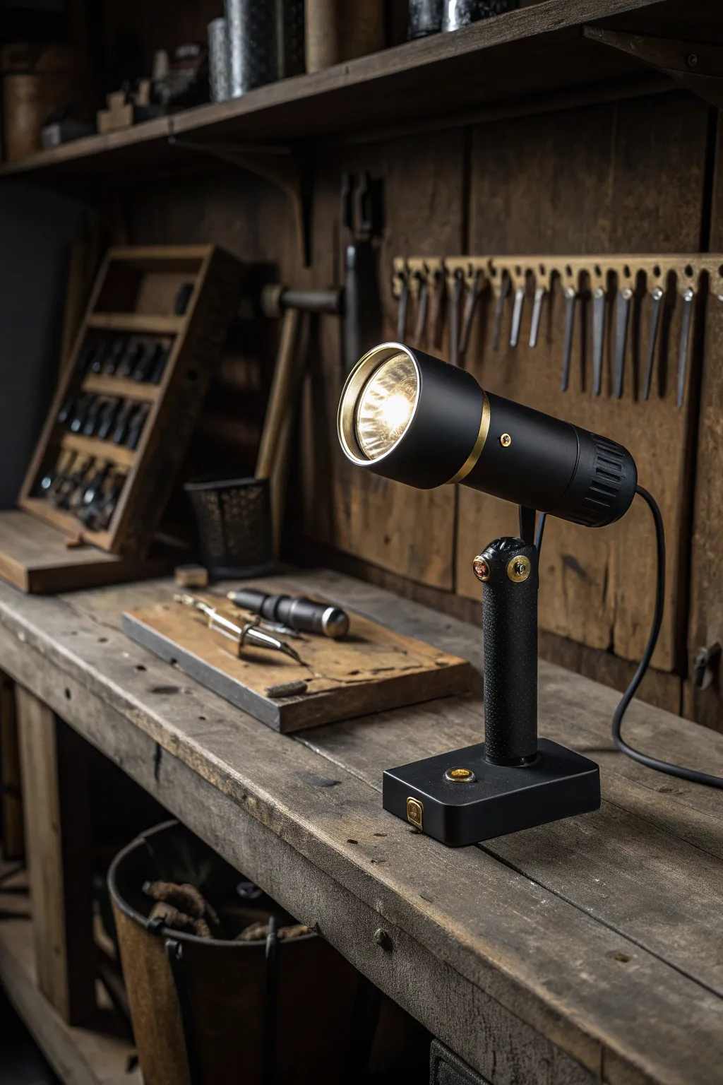 Illuminate your craft: Precision spotlights for focused work.