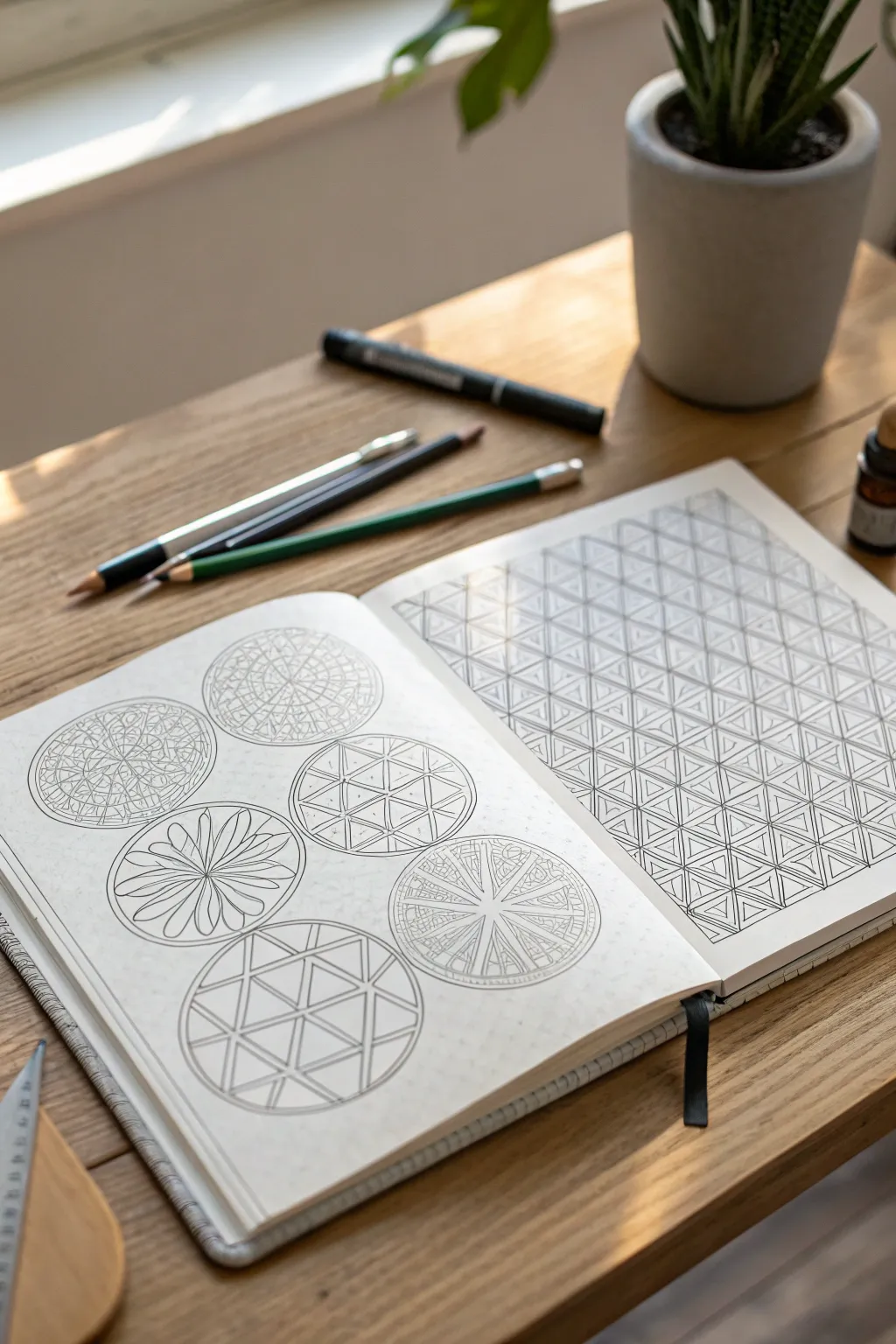 Discover the art of geometric illusions and bring a modern twist to timeless beauty.