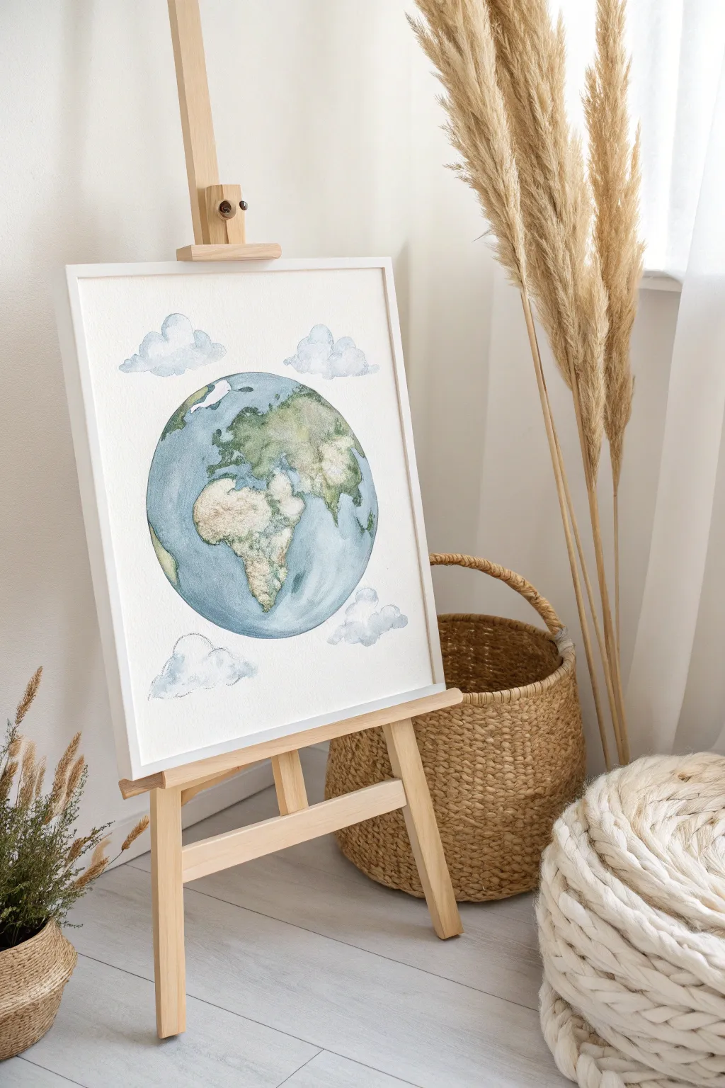 Capture the beauty of our planet with a minimalist touch. 🌍✨ #EarthArt #MinimalistDesign