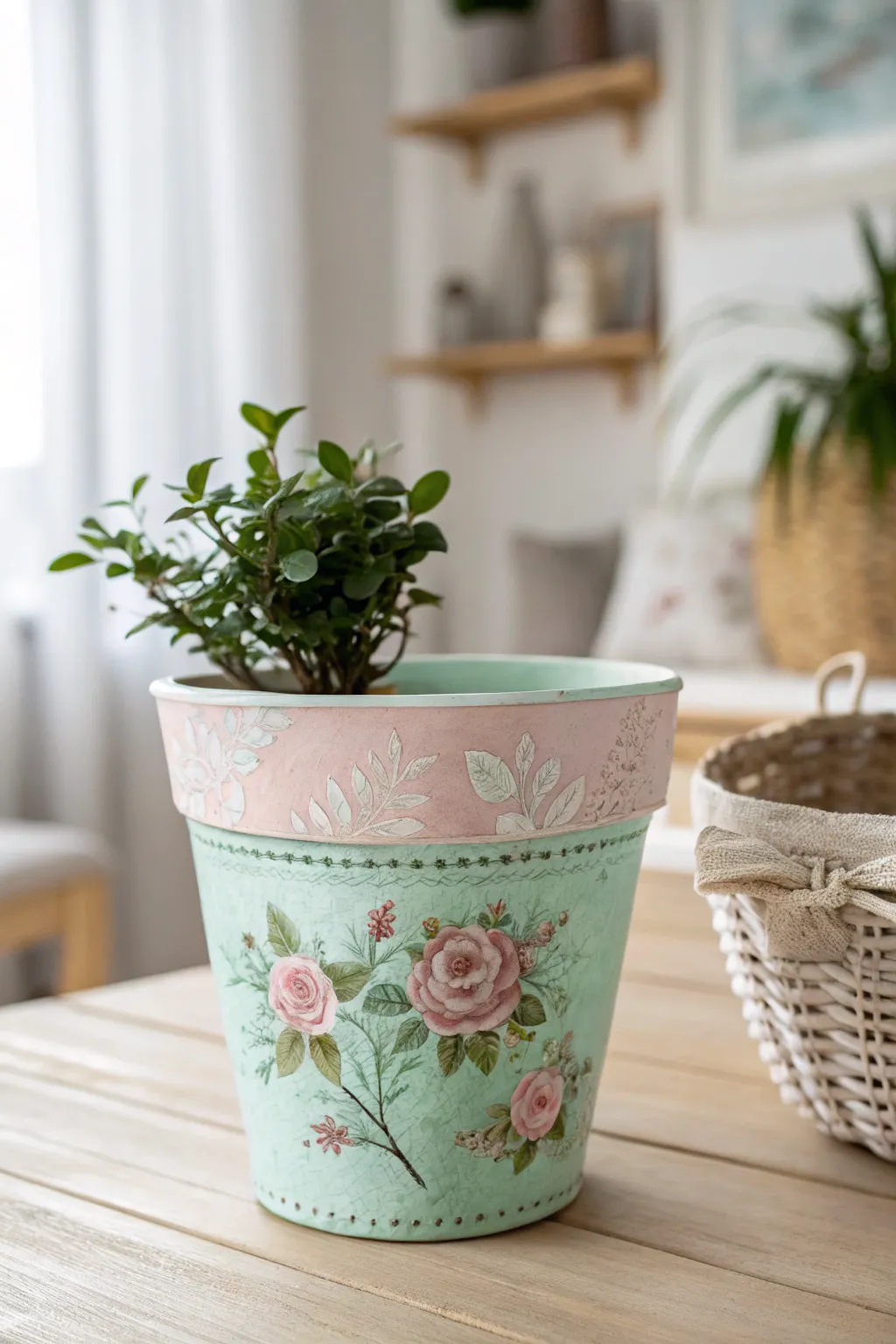 Transform your space with charming upcycled flower pots for a vibrant spring touch.