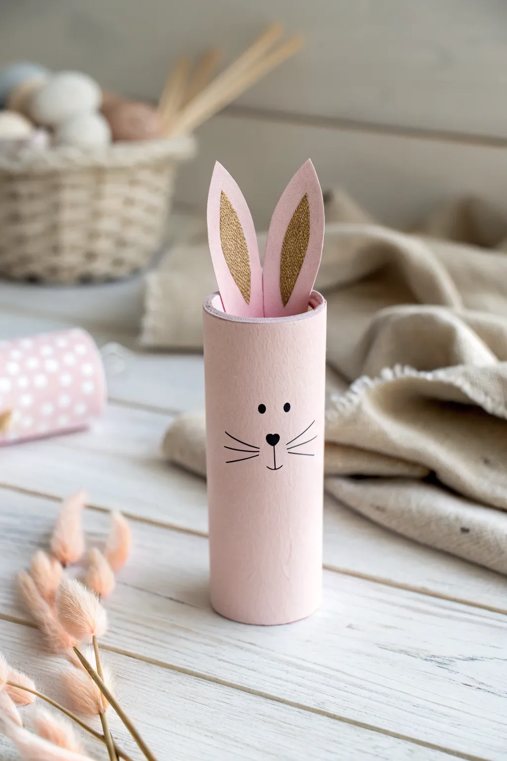 Craft your own springtime joy with these adorable paper roll animals.