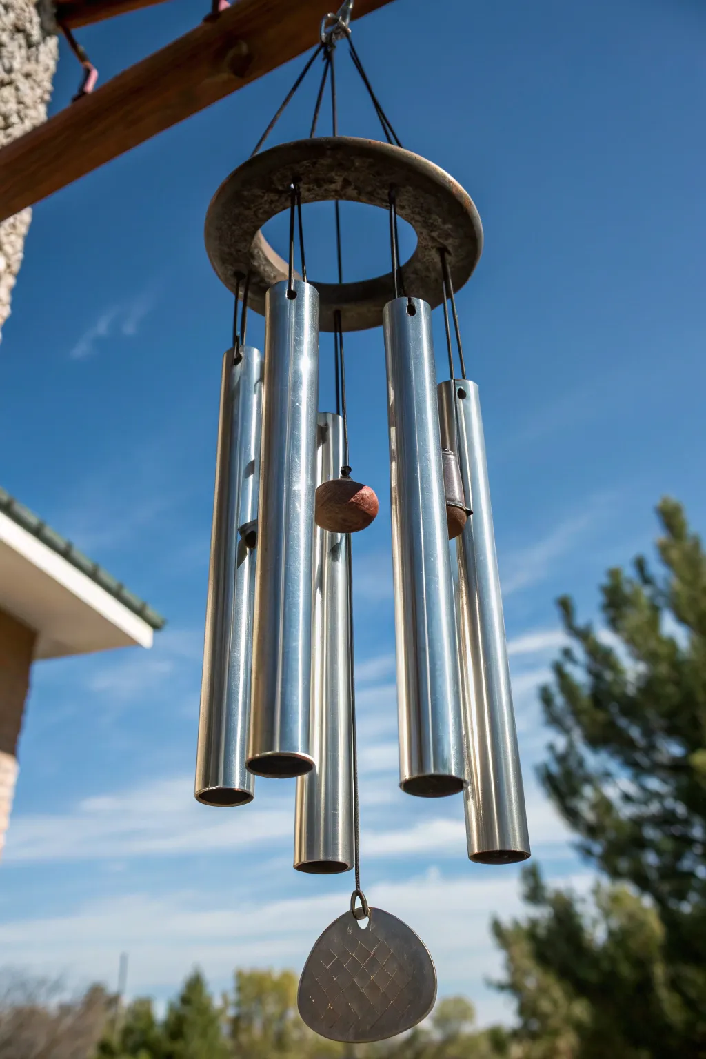 Crafted Harmony: Let the wind sing through sleek steel symphonies.