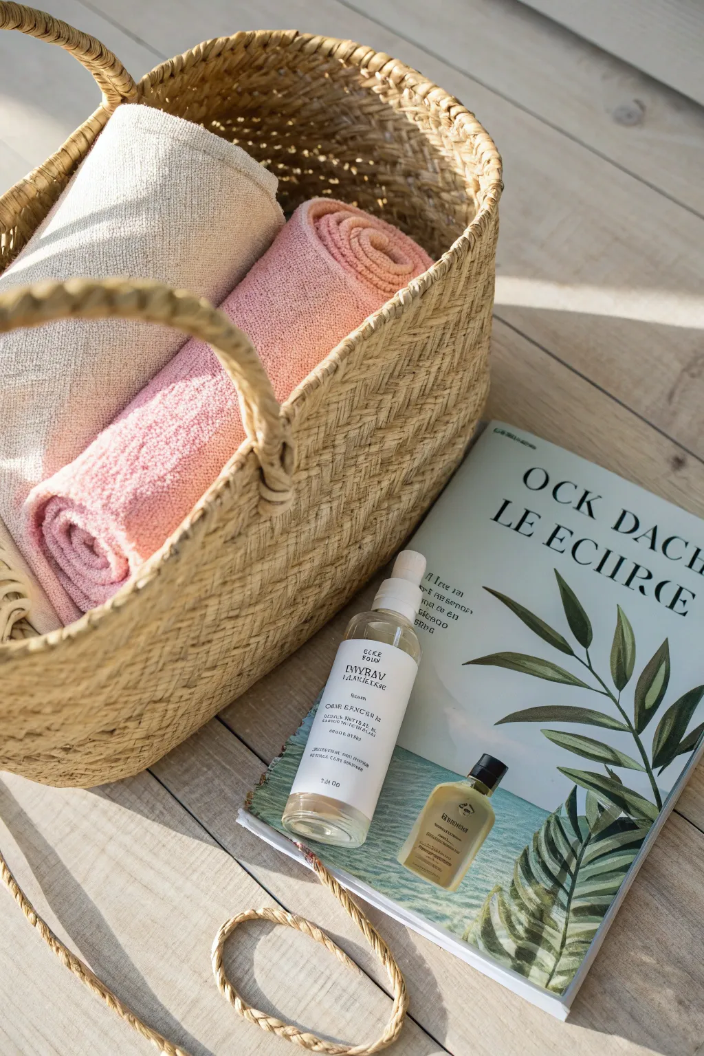 Embrace the sun with this chic beach day essentials package, where simplicity meets style.