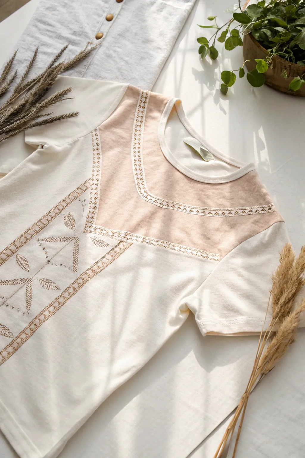 Discover the art of reverse appliqué: where simplicity meets playful elegance.