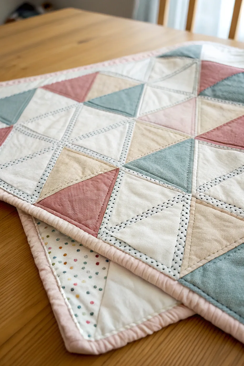 Transform your T-shirts into a stunning geometric quilt masterpiece.