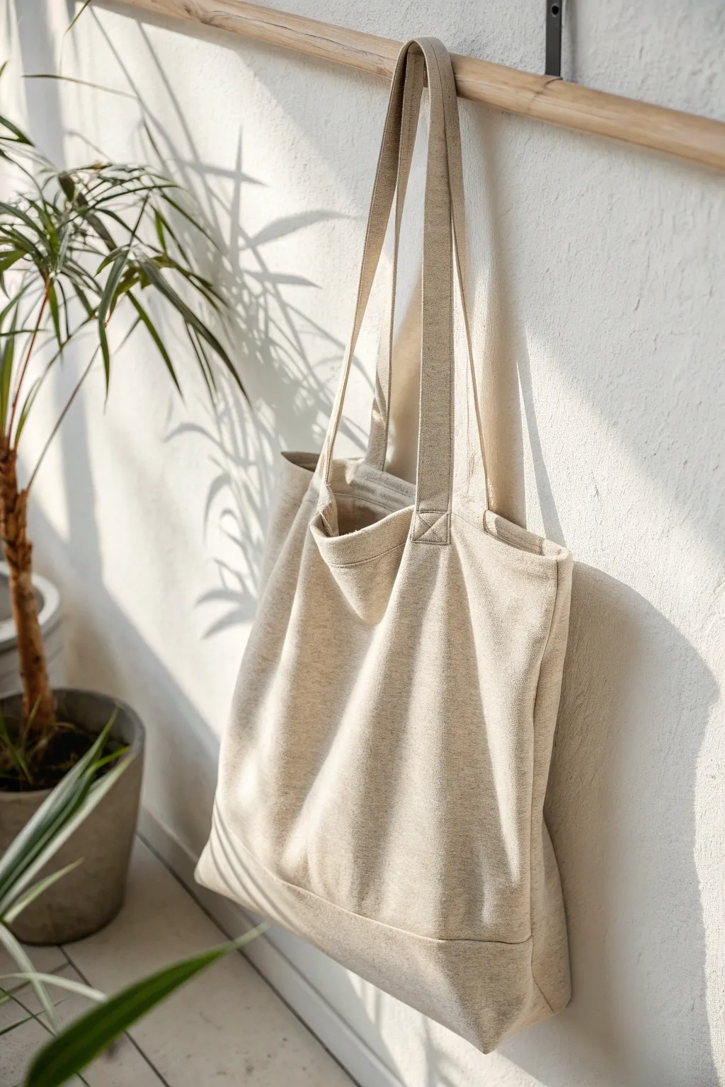 Transform your wardrobe into eco-friendly elegance with this simple, stylish upcycled shopping bag.