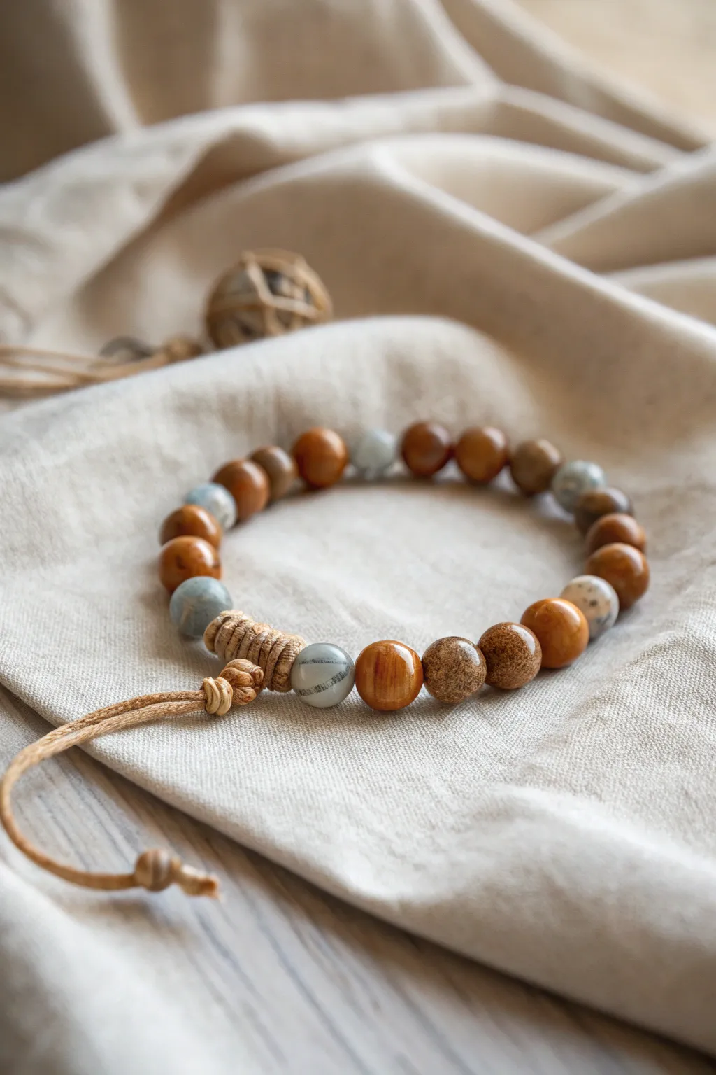 Embrace nature's beauty with this handcrafted bracelet, where simplicity meets elegance.