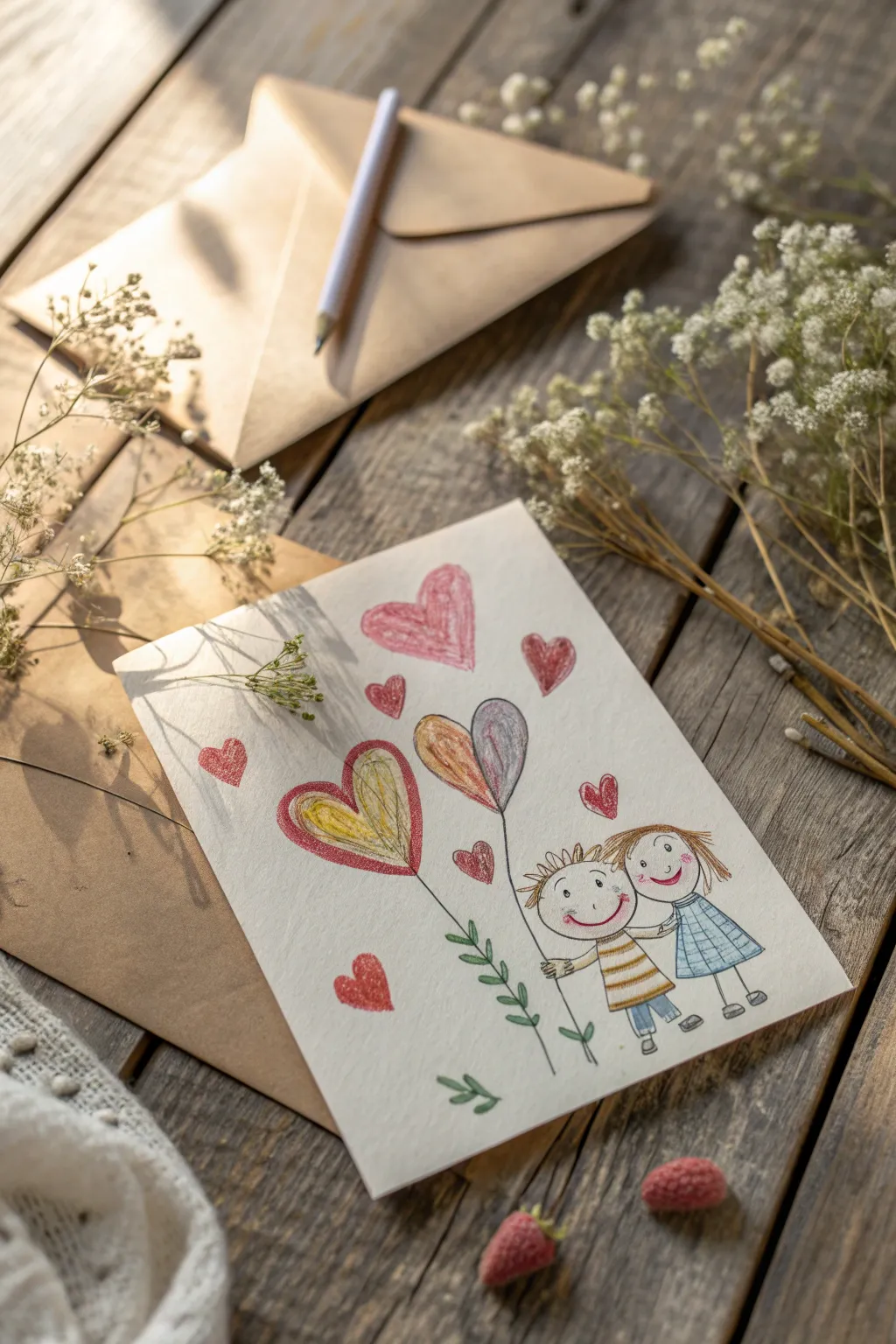 Celebrate the joy of grandkids' creativity this Valentine's Day with heartfelt handmade cards.