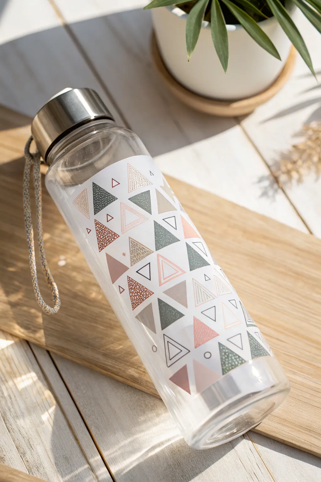 Elevate your hydration game with geometric elegance. 🎨✨