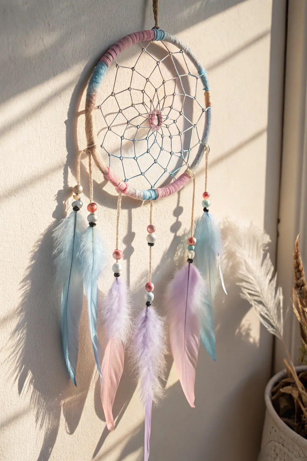 Embrace serene artistry with watercolor dreamcatchers—where tradition meets personal expression.