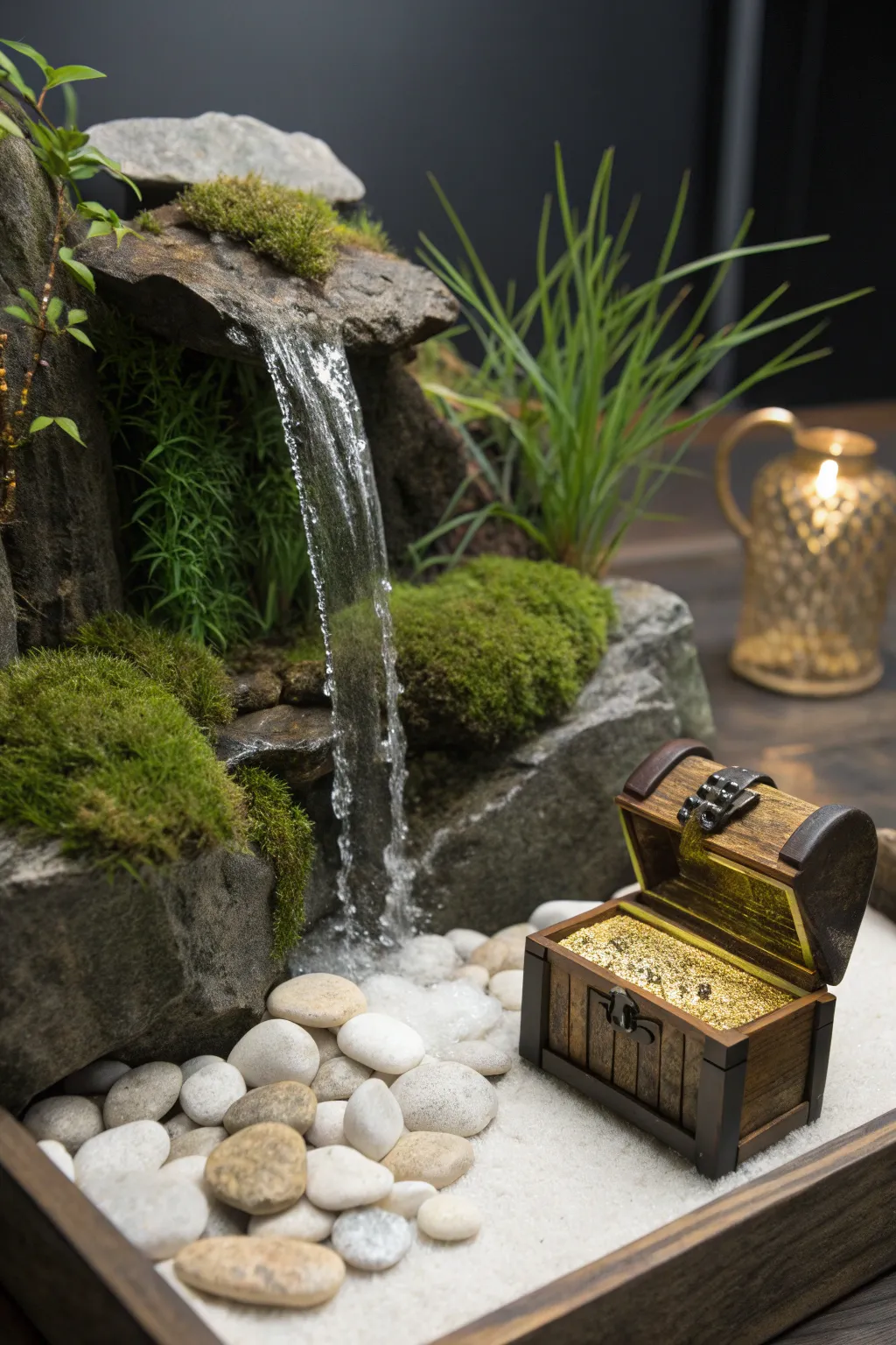 Discover hidden treasures in serene simplicity, where nature meets a whisper of mystery.
