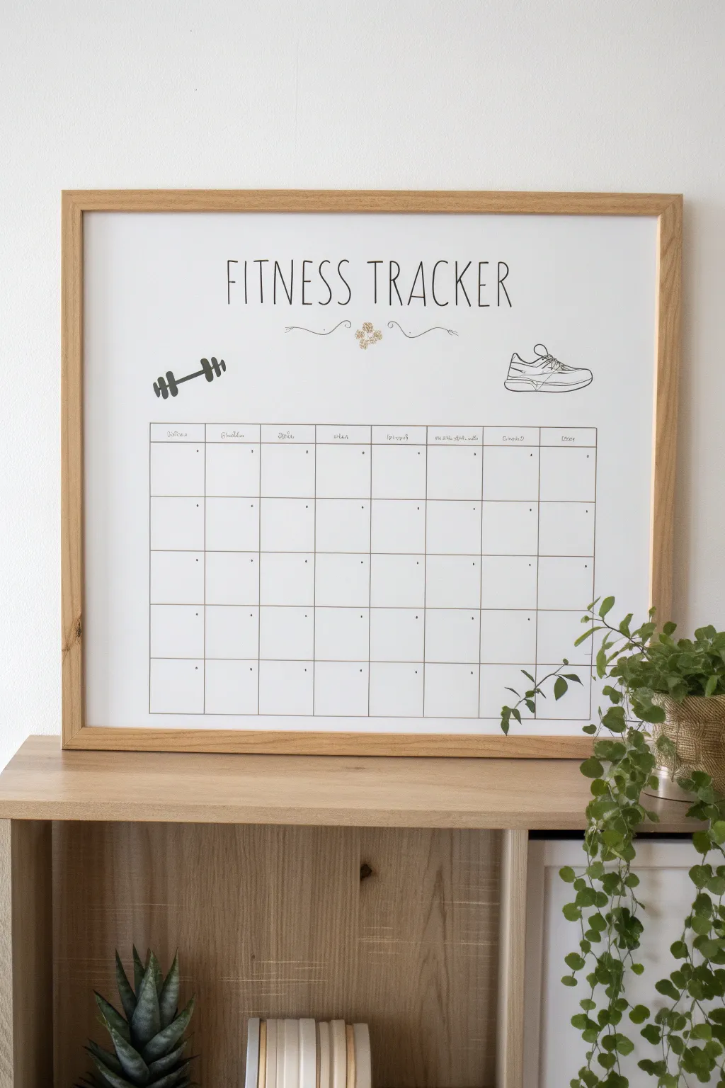 Stay motivated and track your fitness journey with style. #MinimalistFitnessTracker