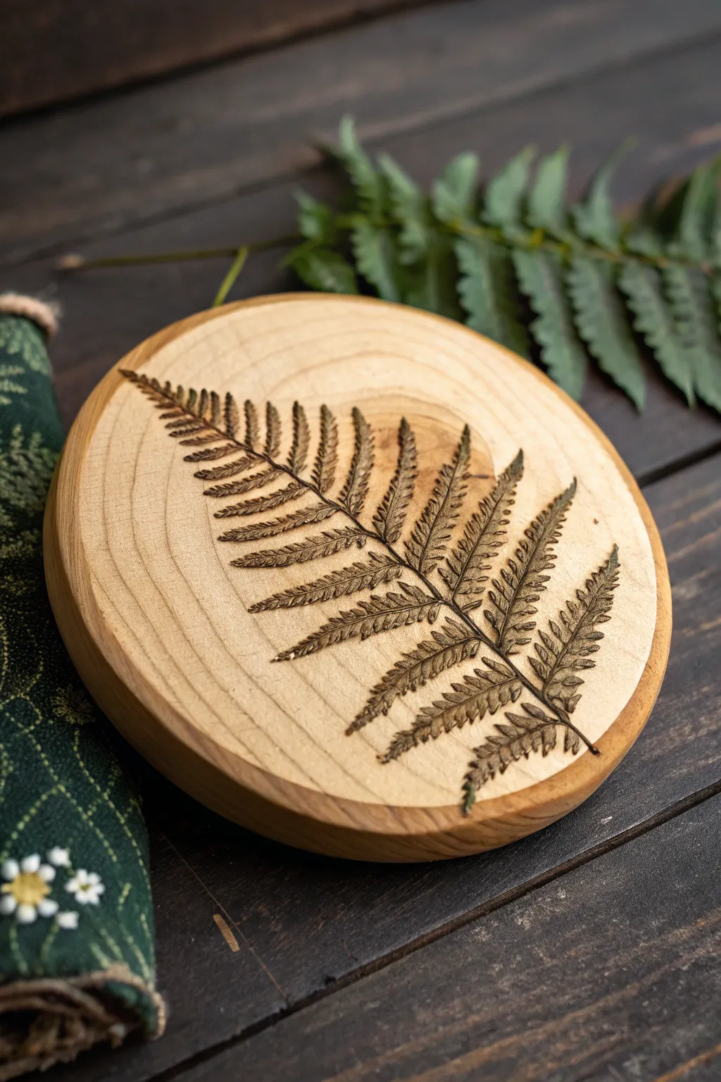 Elevate your space with the timeless beauty of botanical art transfers on wood.