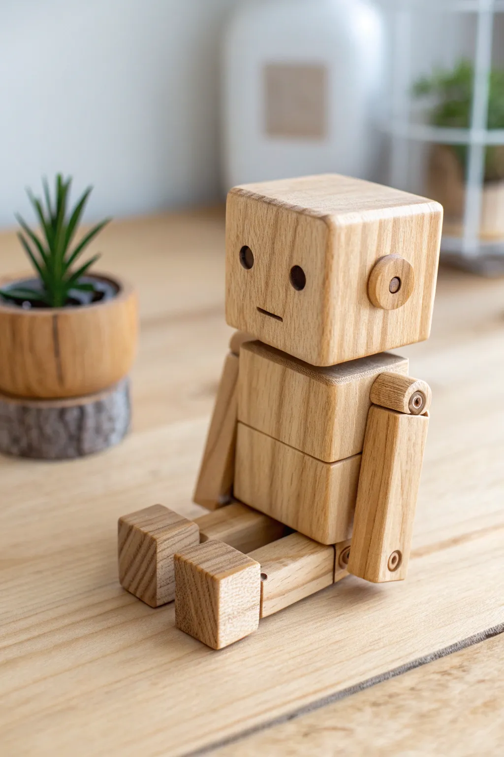 Meet your new wooden cube companion, where creativity meets craftsmanship.