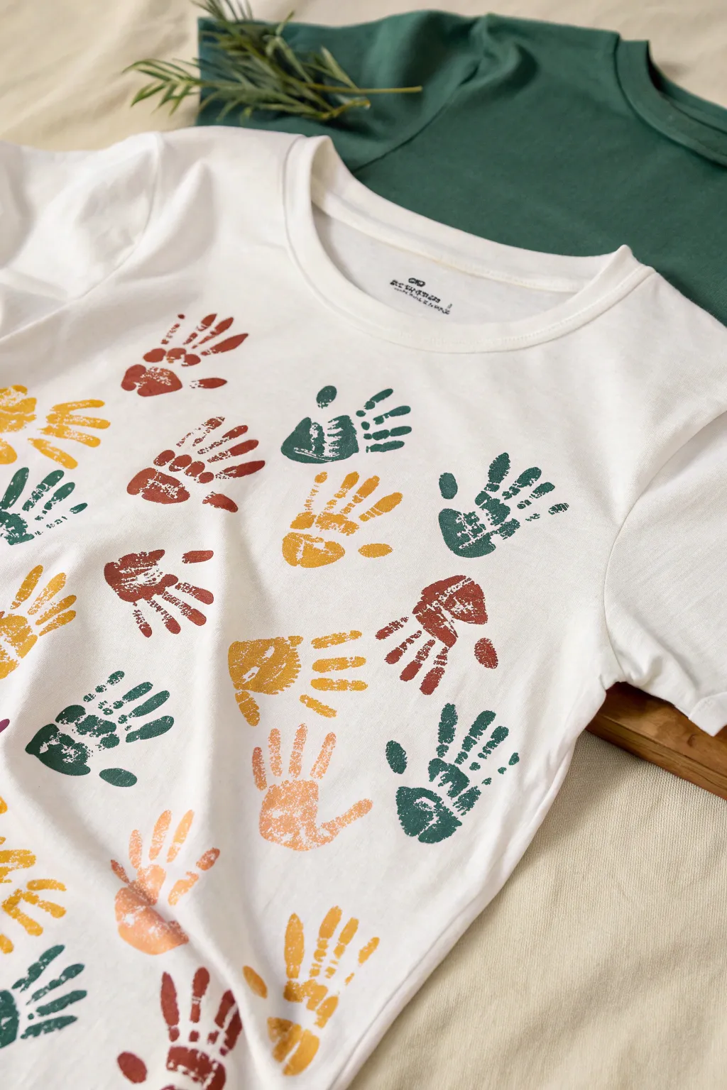 Celebrate 100 days with a splash of color and creativity! 🎨👕#CraftedMemories #MinimalistBoho