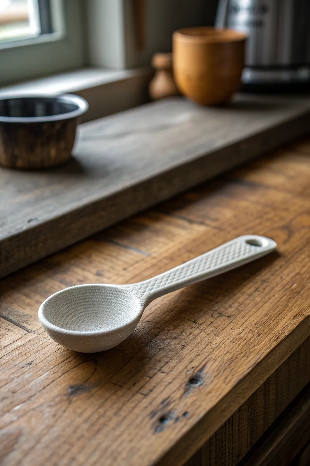 Elevate your cooking experience with this beautifully crafted 3D-printed measuring spoon, where innovation meets style.